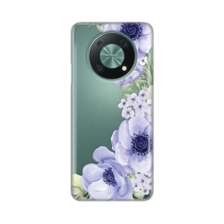 Silikonska futrola print Skin za Huawei Nova Y90 Blue Roses.