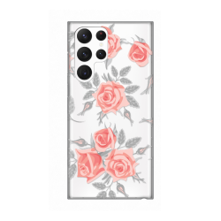 Silikonska futrola print Skin za Samsung S908 Galaxy S22 Ultra 5G Elegant Roses.