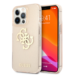Futrola Guess Hc Glitter Big za iPhone 13 Pro zlatna (GUHCP13LPCUGL4GGO).
