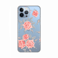 Silikonska futrola print Skin za iPhone 13 Pro Max Elegant Roses.