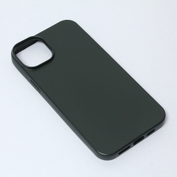 Silikonska futrola Skin za iPhone 14 Plus mat crna.