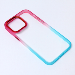 Futrola Colorful Acrylic za iPhone 14 Pro Max 6.7 pink.