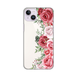 Silikonska futrola print Skin za iPhone 14 Plus Wild Roses.