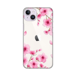 Silikonska futrola print Skin za iPhone 14 Plus Rose flowers.