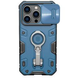 Futrola Nillkin CamShield Armor Pro za iPhone 14 Pro plava.