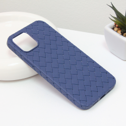 Futrola Weave case za iPhone 12 6.1 plava.