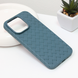 Futrola Weave case za iPhone 14 Pro svetlo zelena.