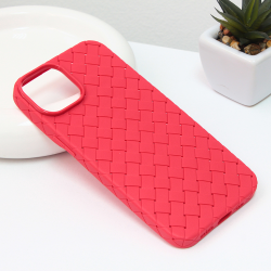 Futrola Weave case za iPhone 14 crvena.