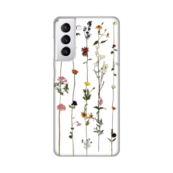 Silikonska futrola print Skin za Samsung G991 Galaxy S21 Flower.