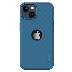 Futrola Nillkin Scrub Pro za iPhone 14 plava (sa otvorom za logo).