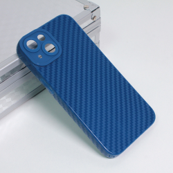 Futrola Silikon Line za iPhone 14 plava.