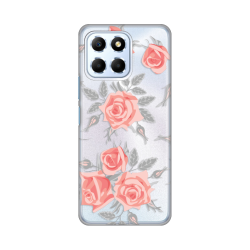 Silikonska futrola print Skin za Huawei Honor X6 Elegant Roses.