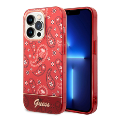 Futrola Guess Hc IML Electro Cam Raisley za iPhone 14 Pro crvena (GUHCP14LHGBNHR).
