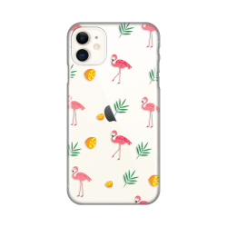 Silikonska futrola print Skin za iPhone 11 6.1 Flamingos.