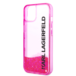 Futrola Karl Lagerfeld Hc Liquid Glitter Elong za iPhone 11 6.1 pink ( KLHCN61LCKVF).