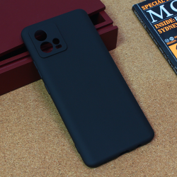 Silikonska futrola Ultra Thin za Motorola Moto G72 mat crna.