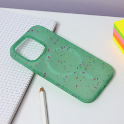 Futrola Colorful Magsafe za iPhone 14 Pro zelena.