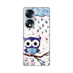 Silikonska futrola print Skin za Huawei Honor 70 Owl.