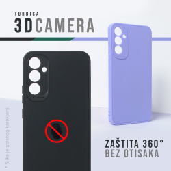 Futrola 3D Camera za Samsung S916B Galaxy S23 Plus ljubicasta.