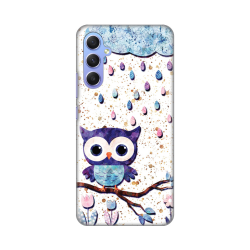 Silikonska futrola print Skin za Samsung A346 Galaxy A34 5G 5G Owl.