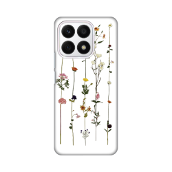 Silikonska futrola print Skin za Huawei Honor X8a Flower.