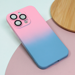 Futrola Rainbow Spring za iPhone 14 Pro roze plava.