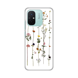 Silikonska futrola print Skin za Xiaomi Redmi 12C Flower.