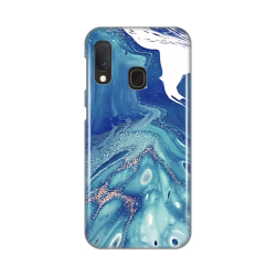 Silikonska futrola print za Samsung A202 Galaxy A20E Blue Marble.
