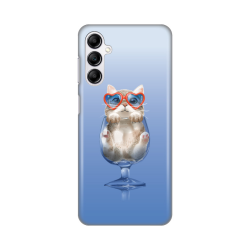 Silikonska futrola print za Samsung A146B Galaxy A14 4/5G Funny Cat.
