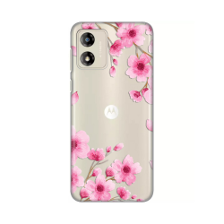 Silikonska futrola print Skin za Motorola Moto E13 Rose flowers.