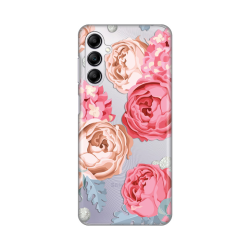 Silikonska futrola print Skin za Samsung A145R Galaxy A14 4G Pink Flower.