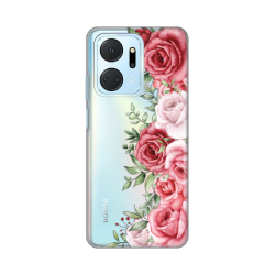 Silikonska futrola print Skin za Huawei Honor X7a Wild Roses.