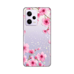 Silikonska futrola print Skin za Xiaomi Redmi Note 12 Pro 5G (EU) Rose flowers.
