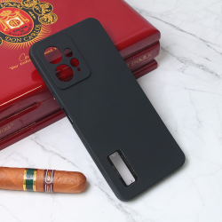 Futrola Soft Silicone za Xiaomi Redmi Note 12 4G (EU) crna.