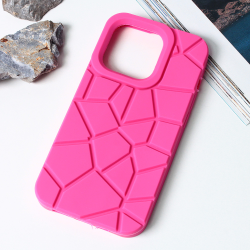 Futrola Color Stone za iPhone 14 Pro pink.