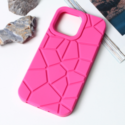 Futrola Color Stone za iPhone 14 Pro Max 6.7 pink.