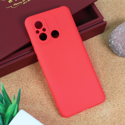 Futrola Teracell Giulietta za Xiaomi Redmi 12C mat crvena.