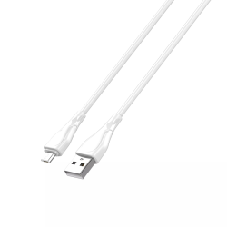 Data kabl Ldnio LS612 25W Fast micro USB beli 2m.