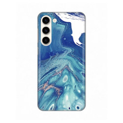 Silikonska futrola print za Samsung S916B Galaxy S23 Plus Blue Marble.