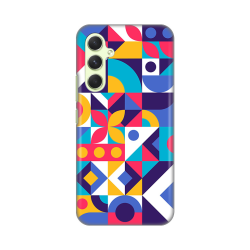 Silikonska futrola print Skin za Samsung A546B Galaxy A54 5G Colorful Mosaic.