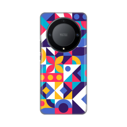 Silikonska futrola print Skin za Huawei Honor Magic 5 Lite Colorful Mosaic.