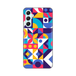 Silikonska futrola print Skin za Samsung A346 Galaxy A34 5G 5G Colorful Mosaic.