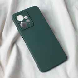 Futrola Teracell Soft Velvet za Xiaomi Redmi Note 12 4G ((EU) tamno zelena.