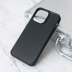 Futrola Defender Carbon za iPhone 15 Pro Max 6.7 crna.