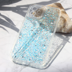 Futrola Glitter za iPhone 12 6.1 plava.