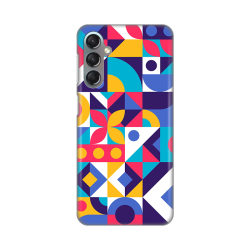 Silikonska futrola print Skin za Samsung A245 Galaxy A24 4G Colorful Mosaic.