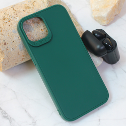 Futrola 3D Camera za iPhone 15 tamno zelena.