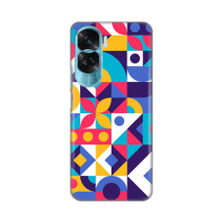 Silikonska futrola print Skin za Huawei Honor 90 Lite Colorful Mosaic.