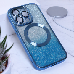 Futrola Shine Magsafe za iPhone 14 Pro plava.
