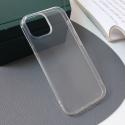 Silikonska futrola Skin za iPhone 15 Transparent.